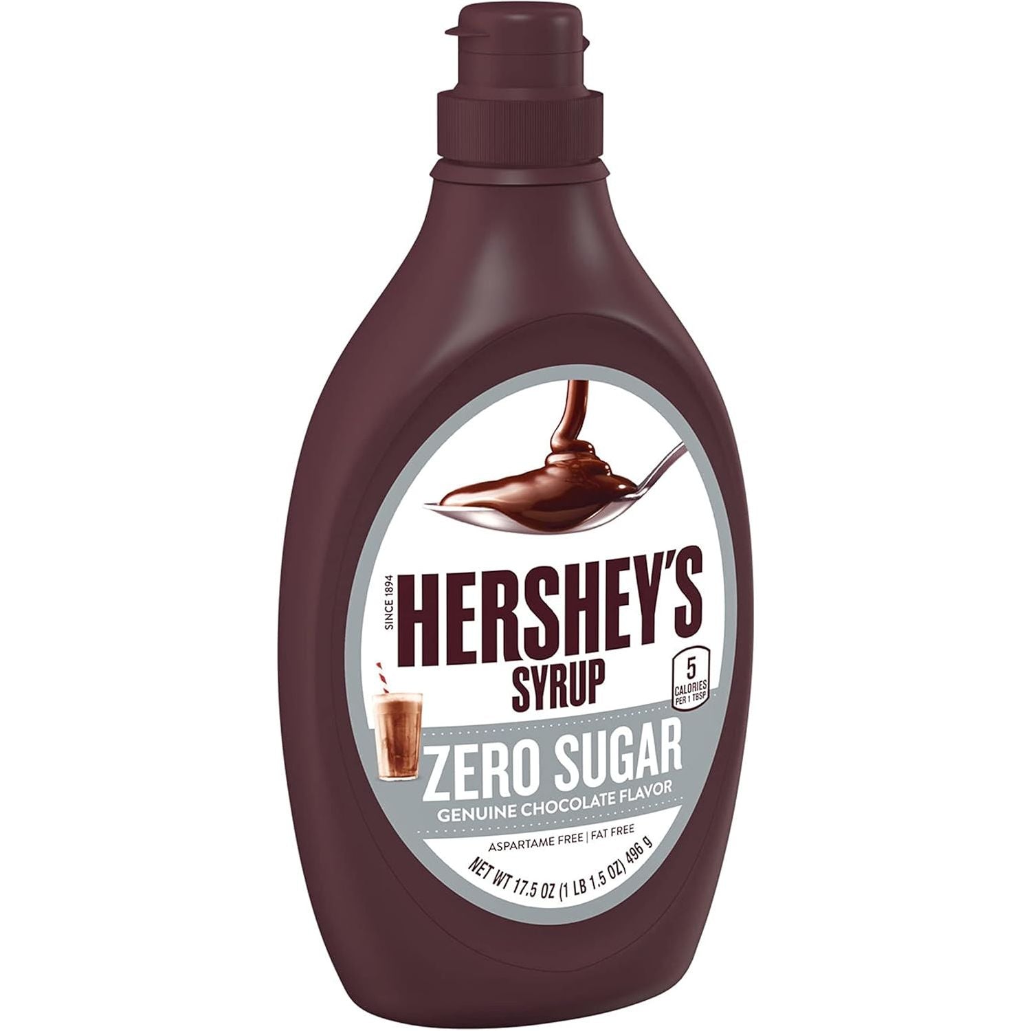 Hershey's Zero Sugar Chocolate Syrup 496g Hershey's Top Nutrition Canada