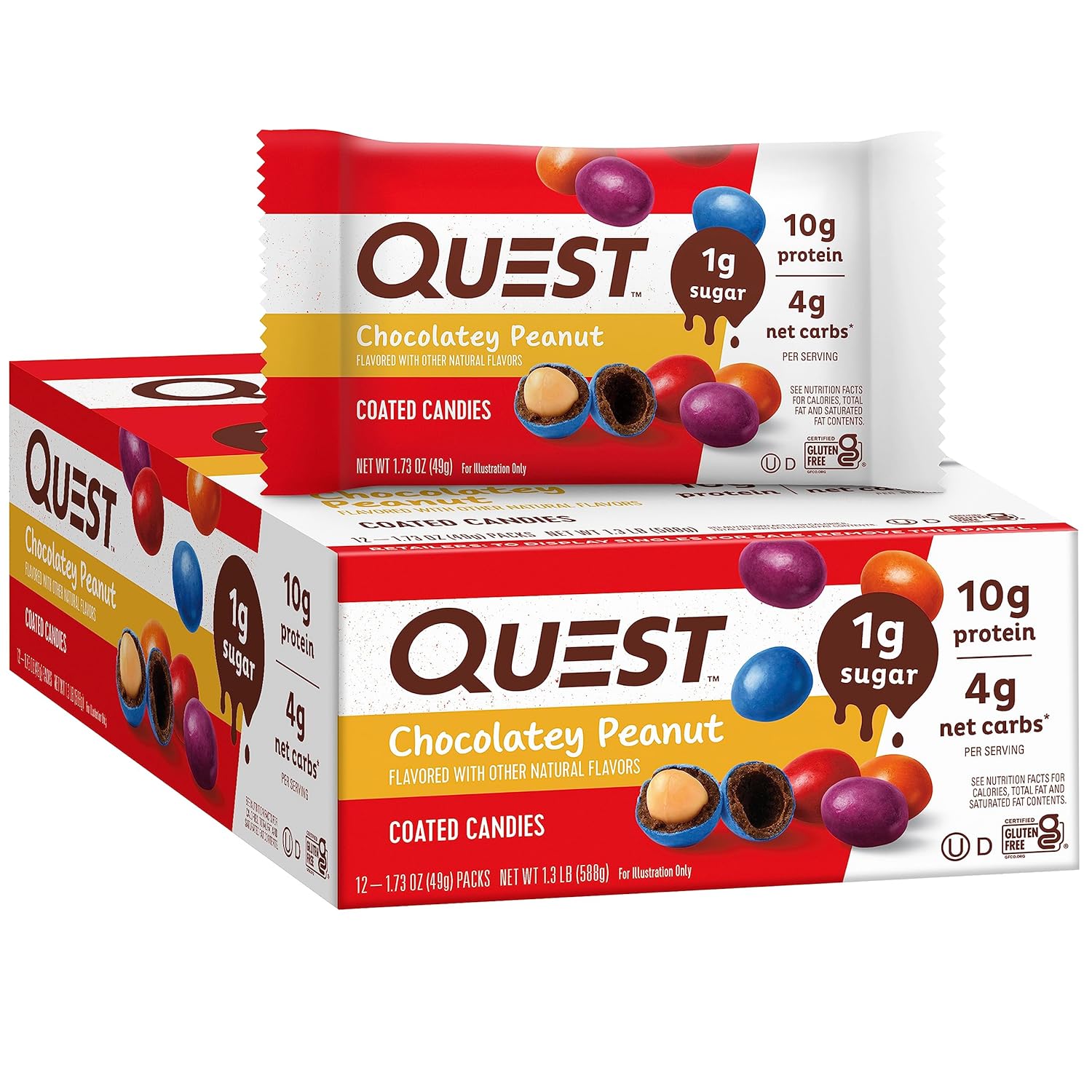 Quest Nutrition Coated Candies 1 pack Quest Nutrition Top Nutrition Canada