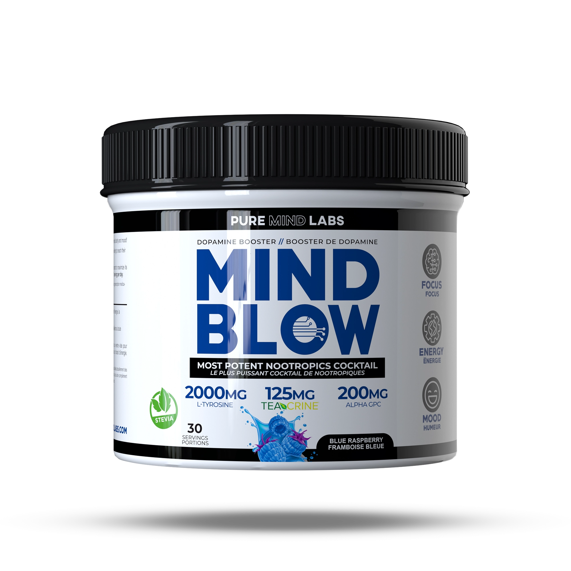 Mind Blow Nootropic Pre-Workout 30 servings Mind Blow Top Nutrition Canada