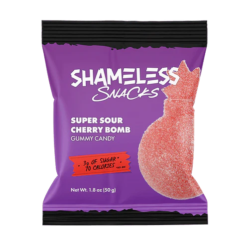 Shameless Snacks Gummy Candy 1 bag Shameless Snacks Top Nutrition Canada