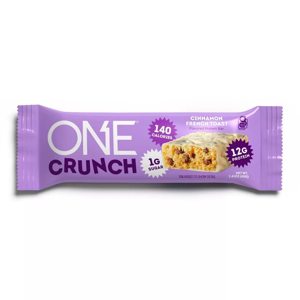 ONE Bar Crunch Protein Bar 1 bar ONE Bar Top Nutrition Canada