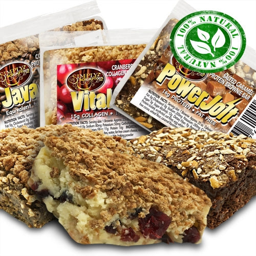 Simply Scrumptous High Protein Keto Brownie Bar 1 bar *KEEP FROZEN* Simply Scrumptous Top Nutrition Canada