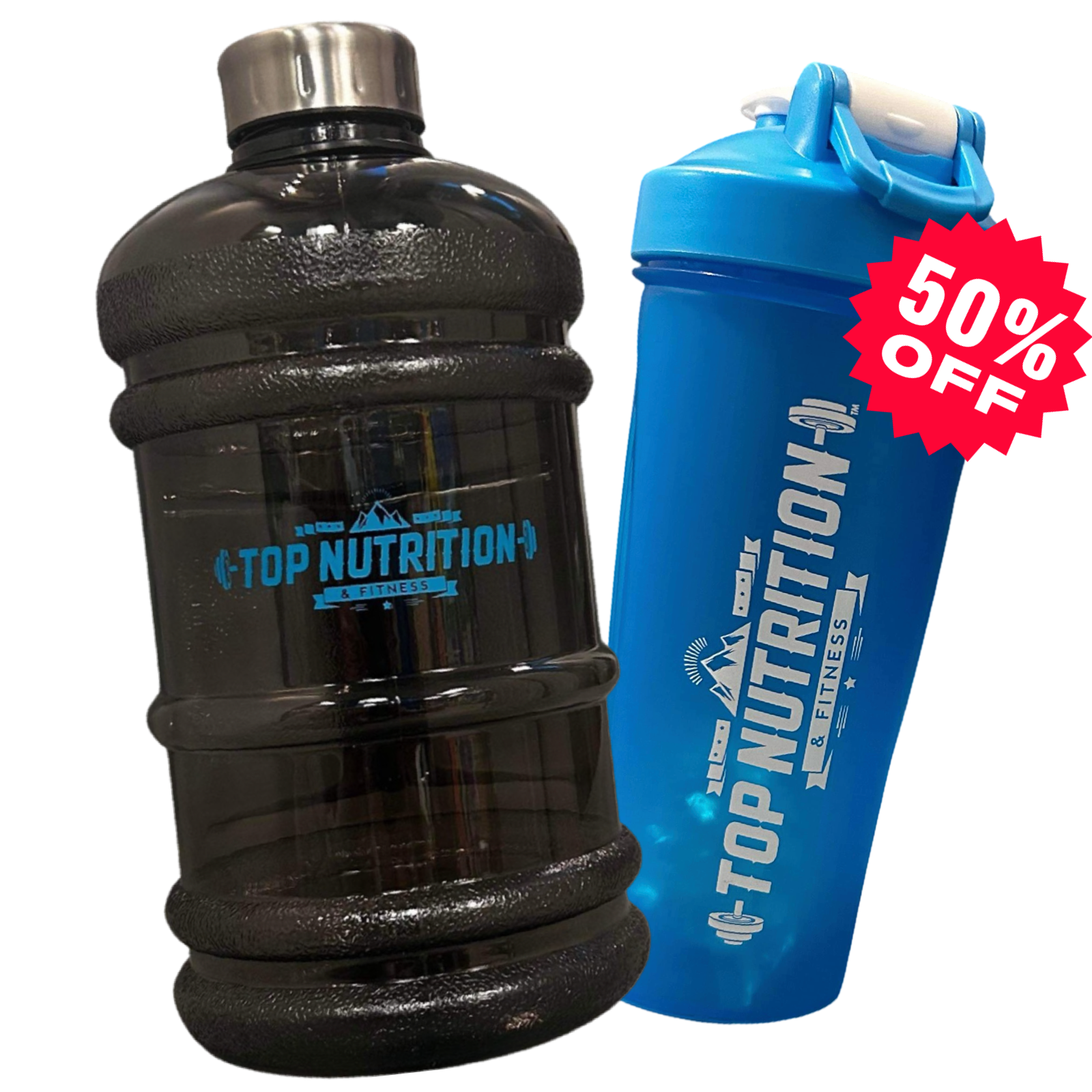 BOGO 50% OFF Top Nutrition 2.2L Bottle + Shaker Bundle Top Nutrition and Fitness Top Nutrition Canada