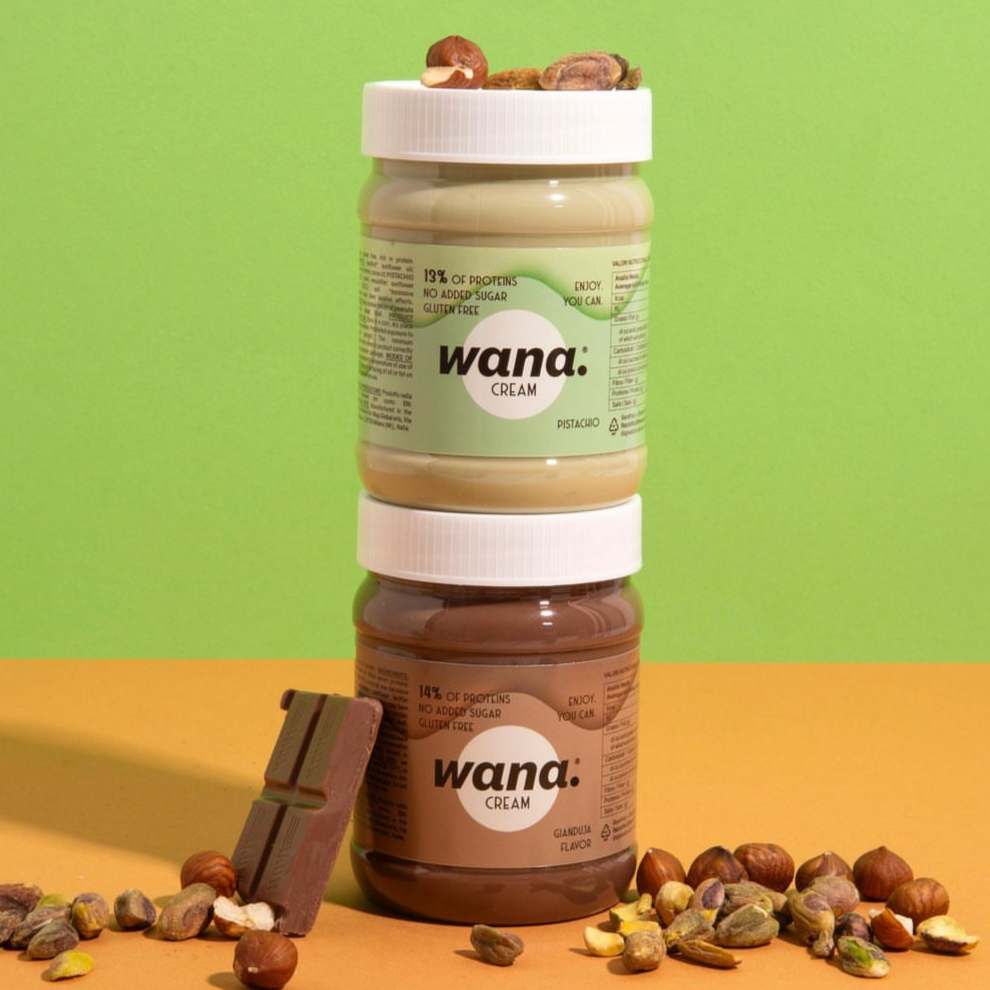 Wana Protein Cream Spread 250g WANA Top Nutrition Canada