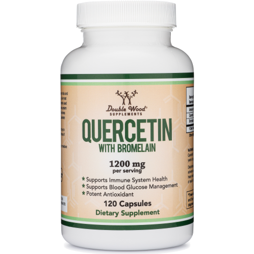 Double Wood Supplements Quercetin 120 capsules BEST BY 11/23 Double Wood Supplements Top Nutrition Canada