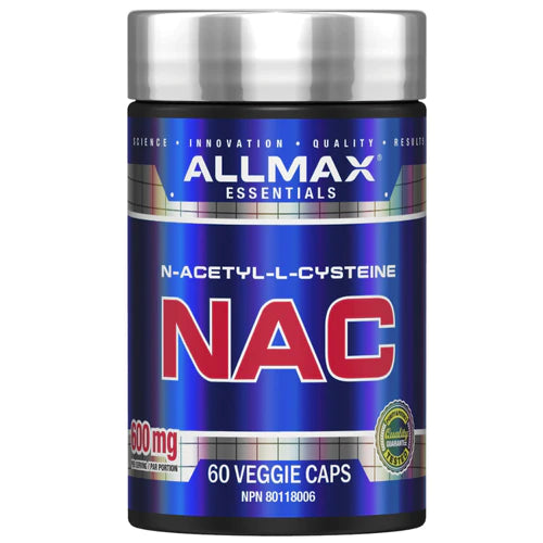 ALLMAX NAC N-acetyl-L-cysteine 60 Caps Allmax Nutrition Top Nutrition Canada