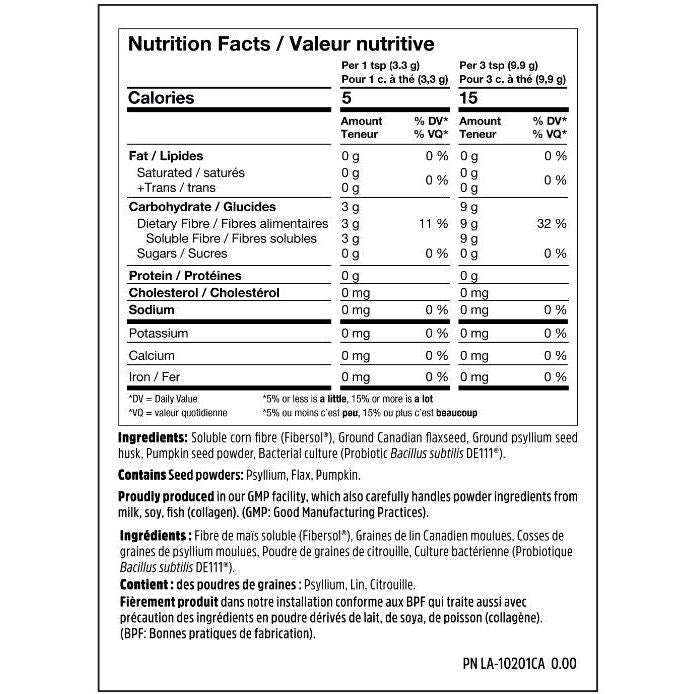 North Coast Naturals Ultimate Fibre Right 167g North Coast Naturals Top Nutrition Canada