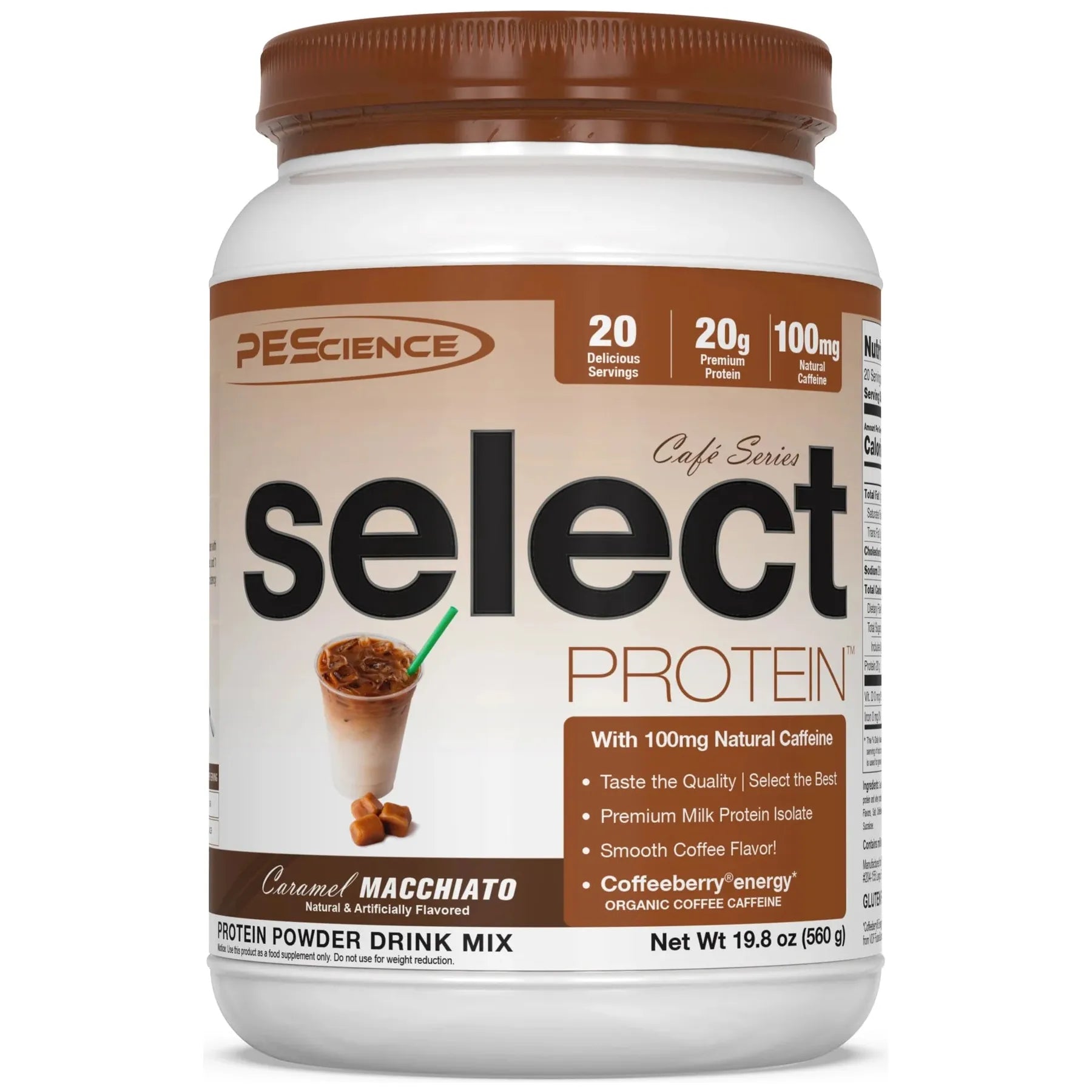 Pescience Select Café Protein 20 servings PEScience Top Nutrition Canada