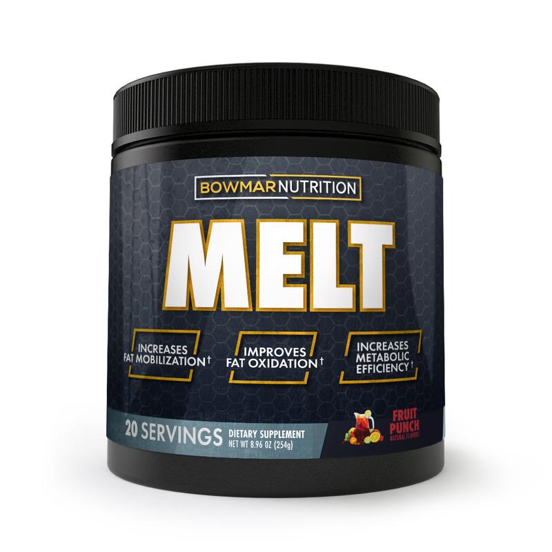 Bowmar Nutrition MELT Powder Fat Burner 20 servings Bowmar nutrition Top Nutrition Canada