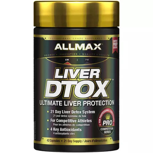 Allmax Nutrition Liver DTOX 42 capsules Allmax Nutrition Top Nutrition Canada