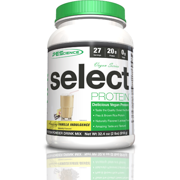 PEScience Select Vegan Protein 27 servings PEScience Top Nutrition Canada